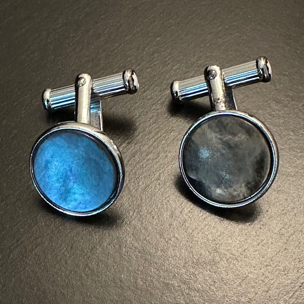 Monte Blanc Mother of Pearl Cuff Links